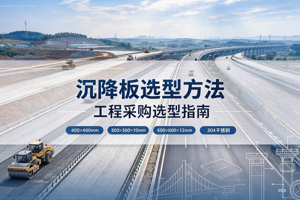湘东沉降板选择方法
