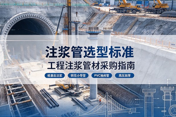 湘东注浆管选型标准