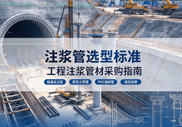 湘东注浆管选型标准